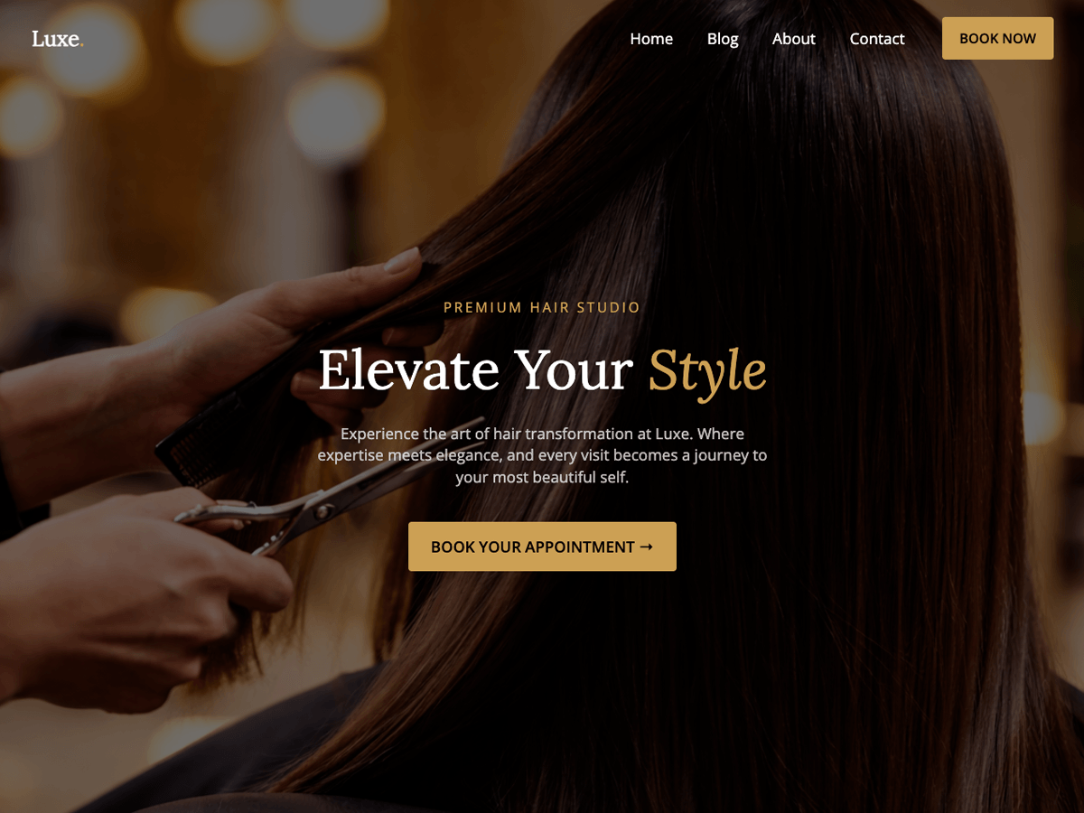آیکن Luxe Hair Salon