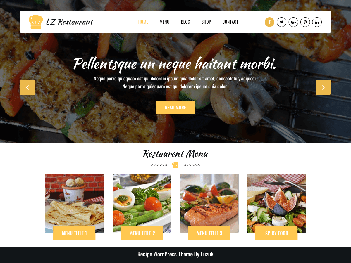 آیکن LZ Food Recipee
