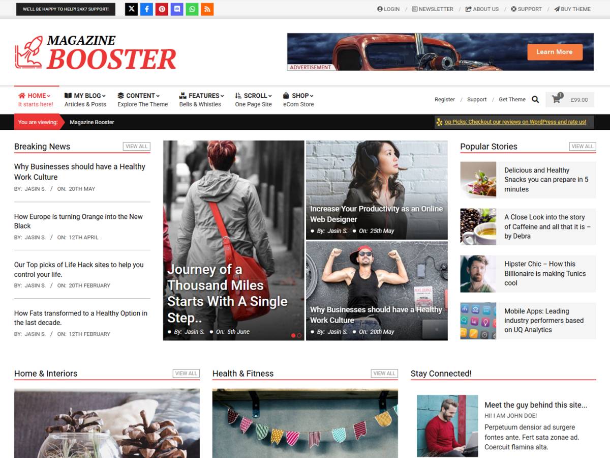 آیکن Magazine Booster