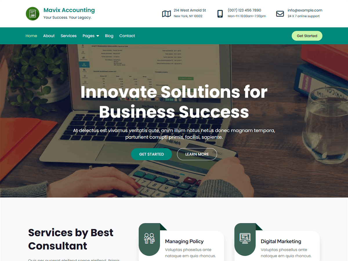 آیکن Mavix Accounting