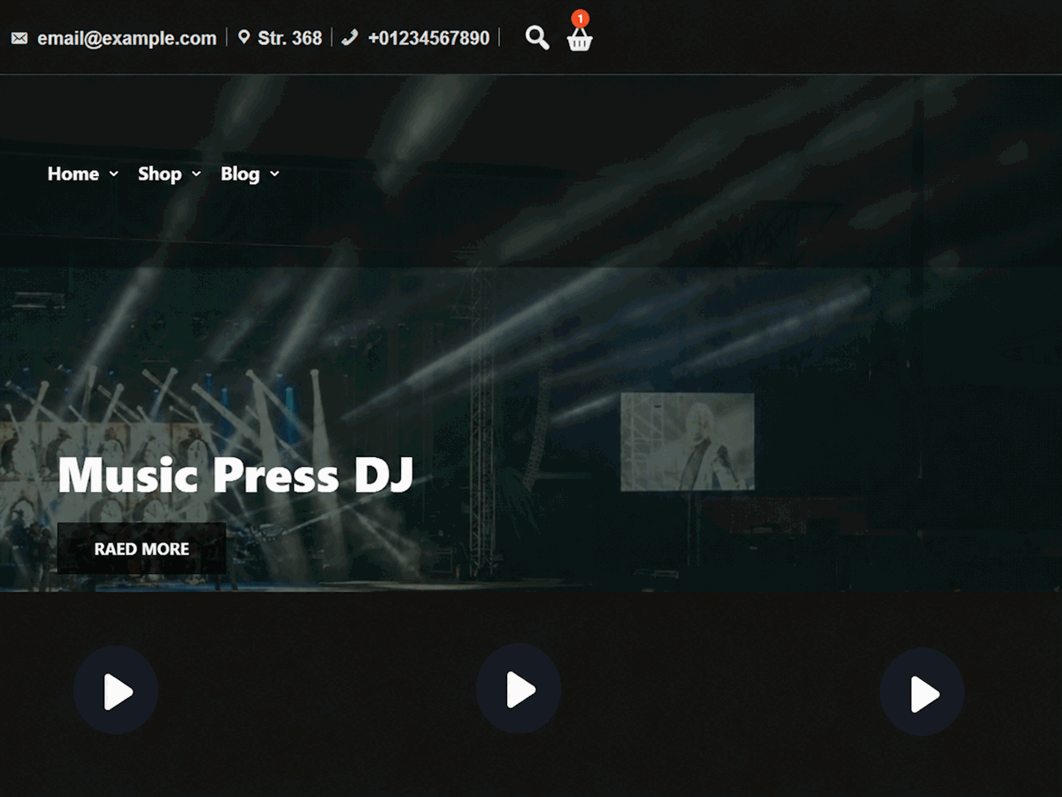 آیکن Music Press DJ