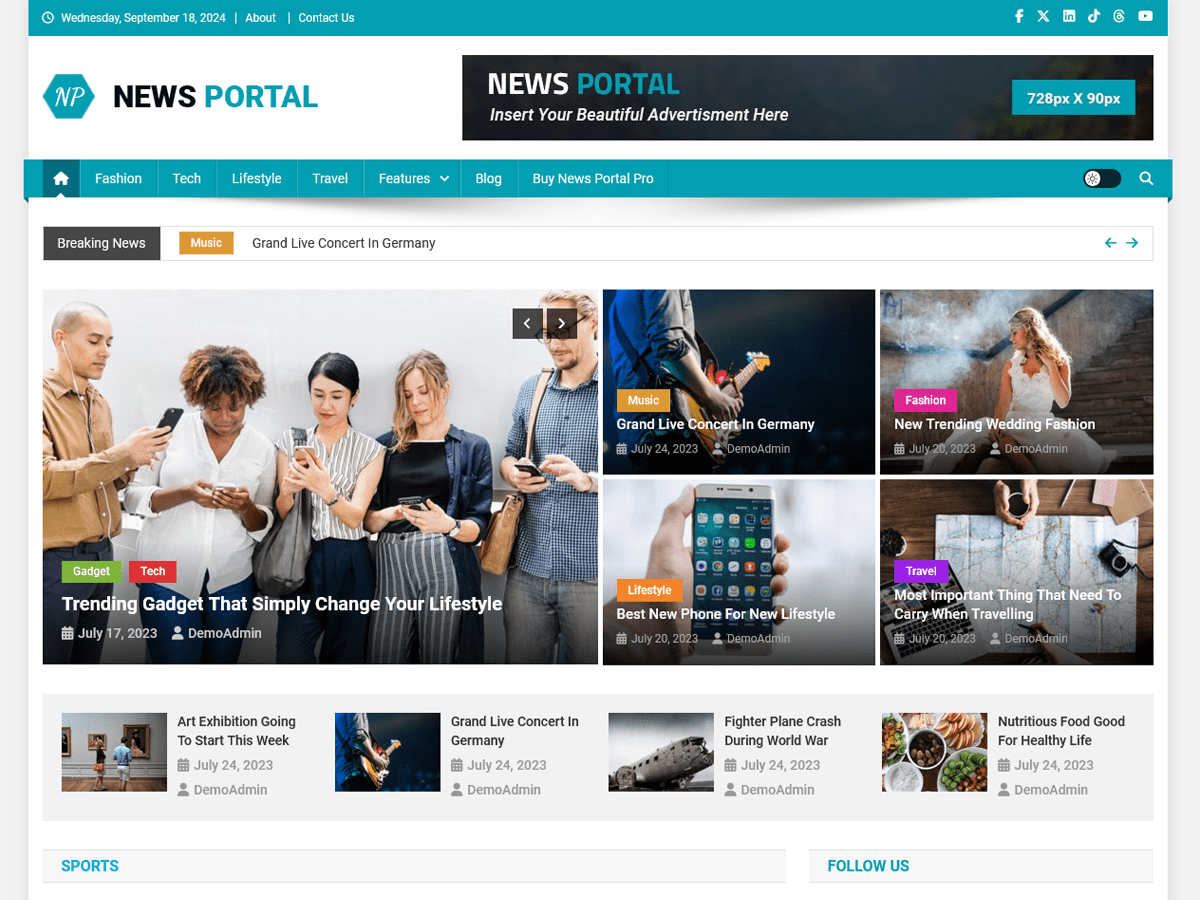 آیکن News Portal