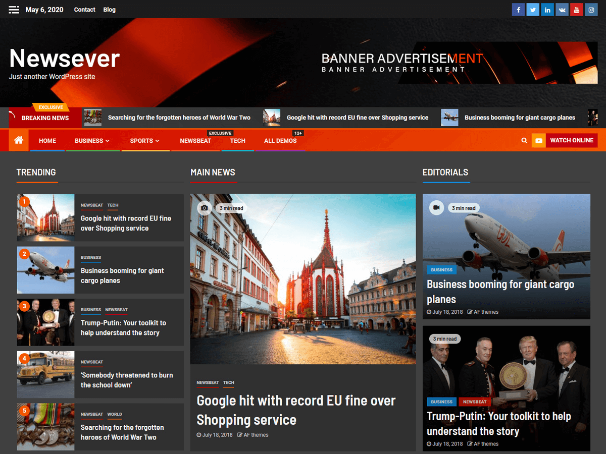 آیکن Newsever