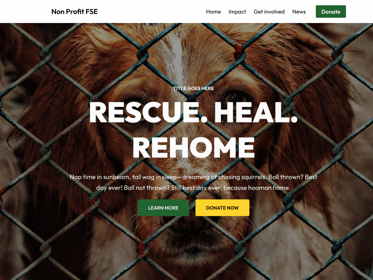 آیکن Non Profit FSE