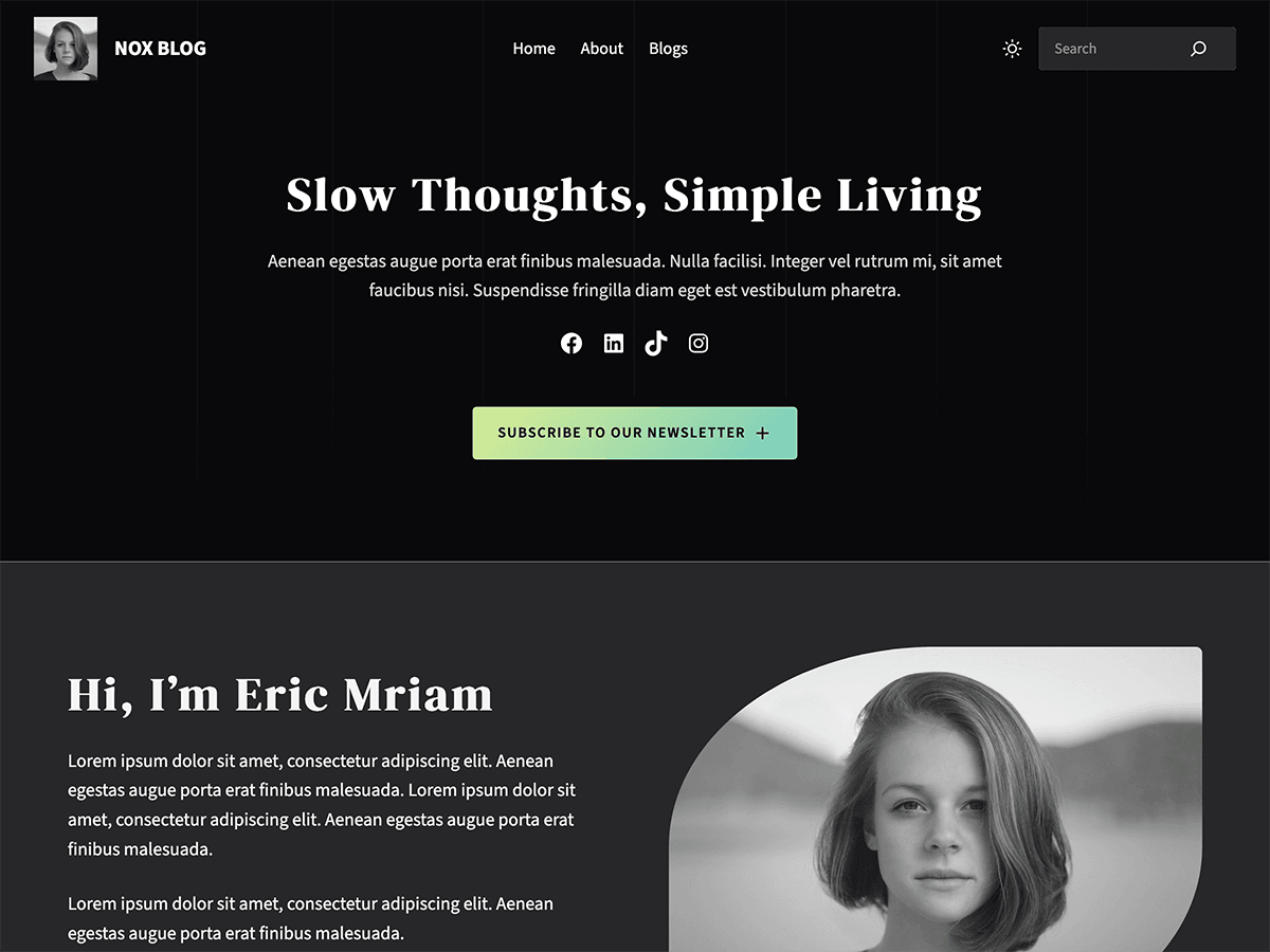 آیکن Nox Blog