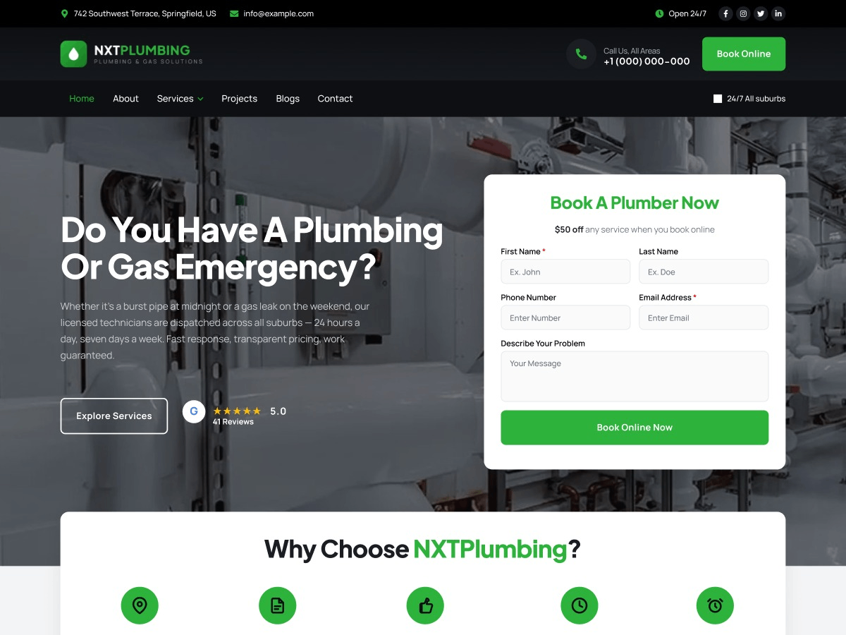آیکن NXT Plumbing