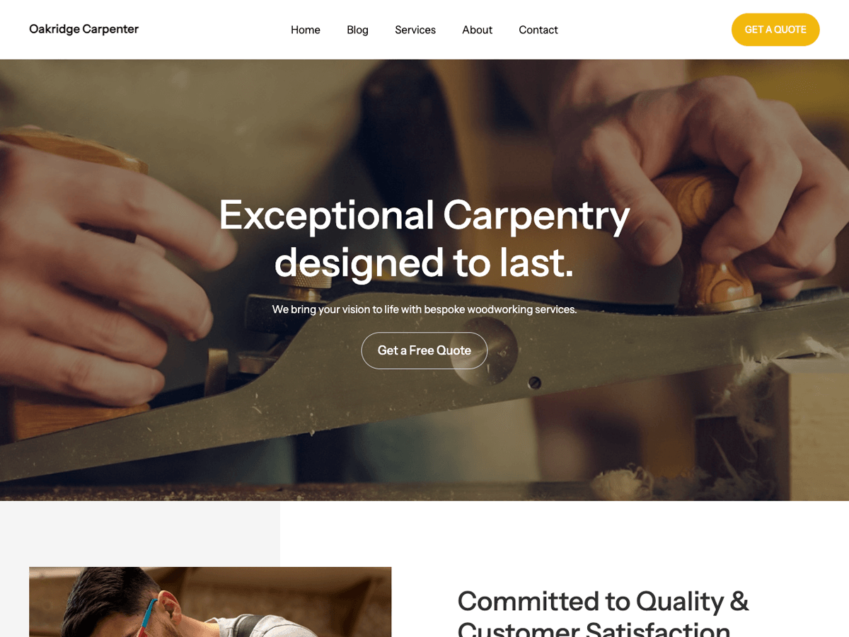 آیکن Oakridge Carpenter And Joinery