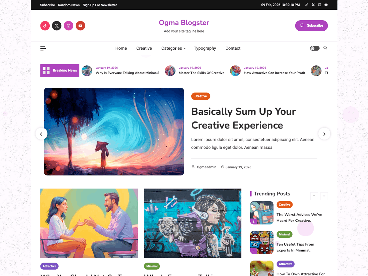 آیکن Ogma Blogster