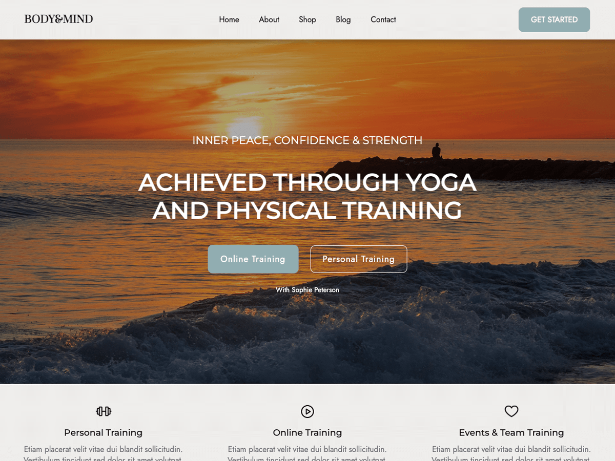 آیکن Online Personal Trainer