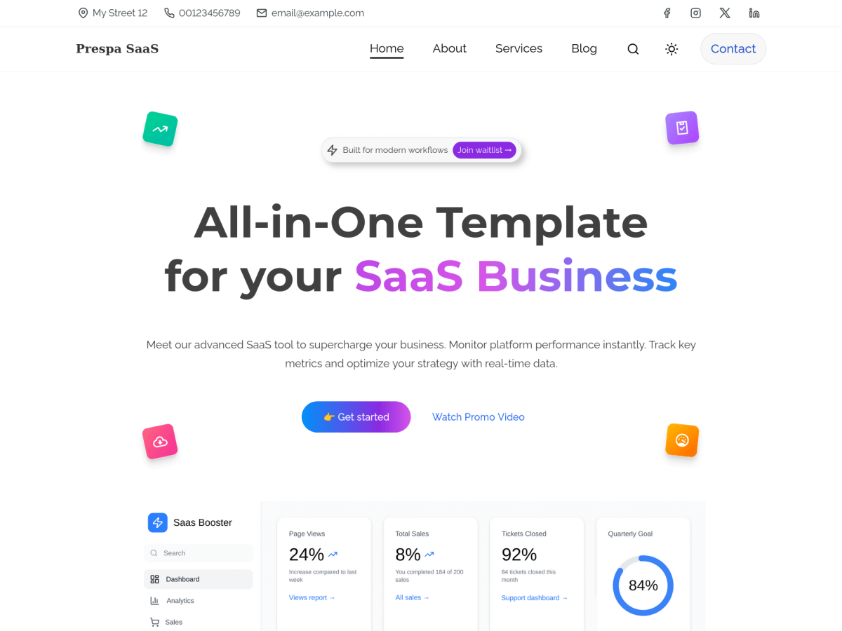 آیکن Prespa SaaS