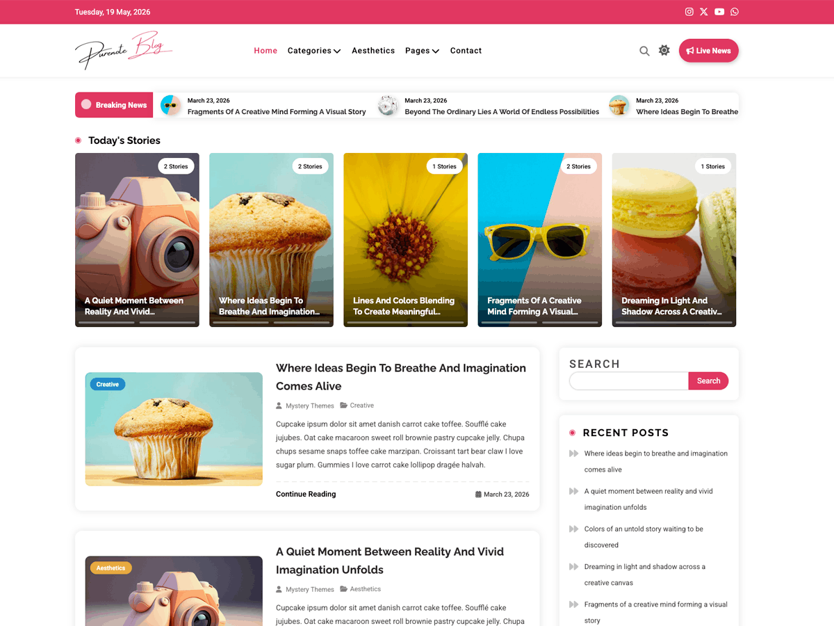آیکن Purenote Blog