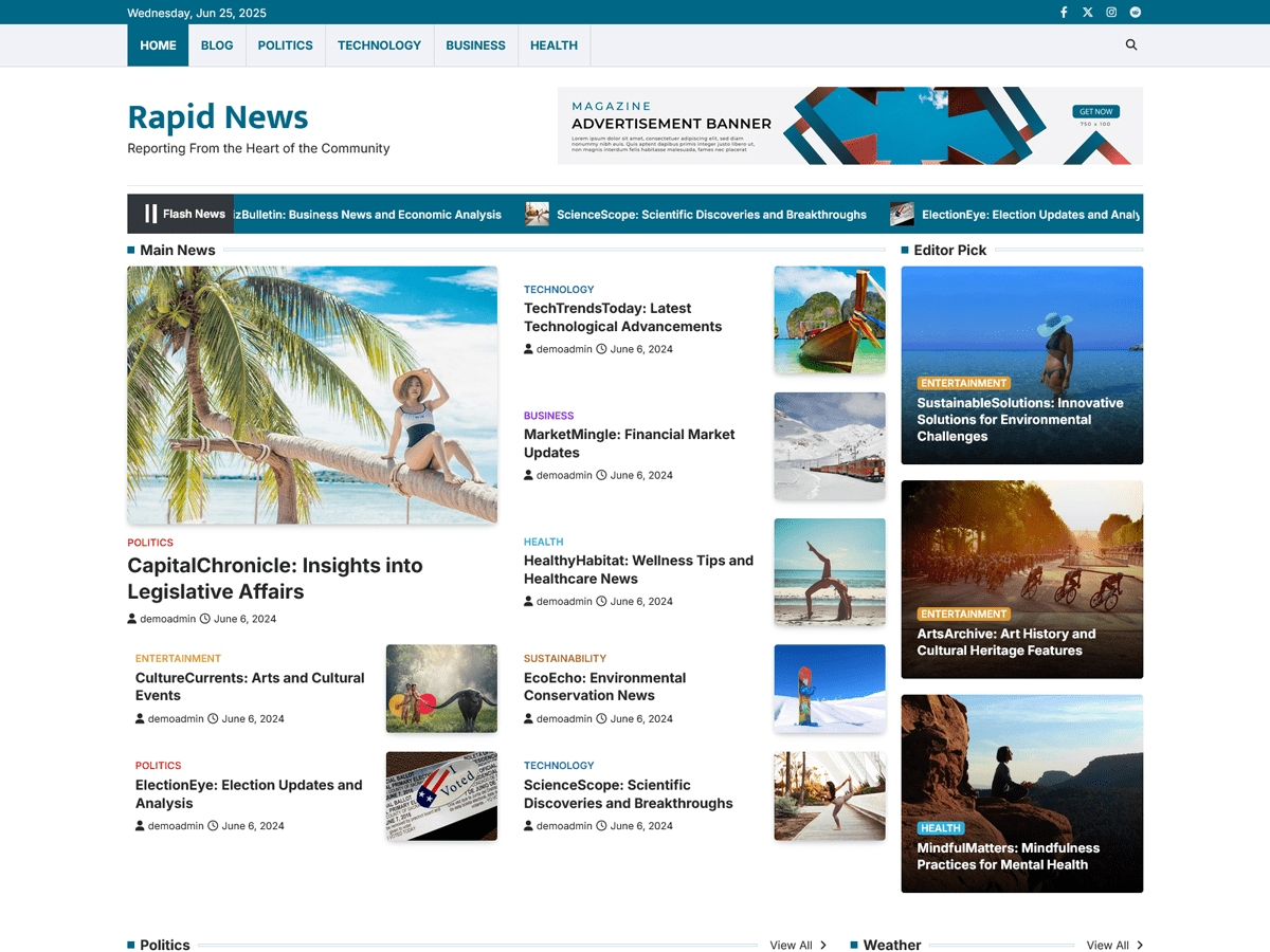 آیکن Rapid News