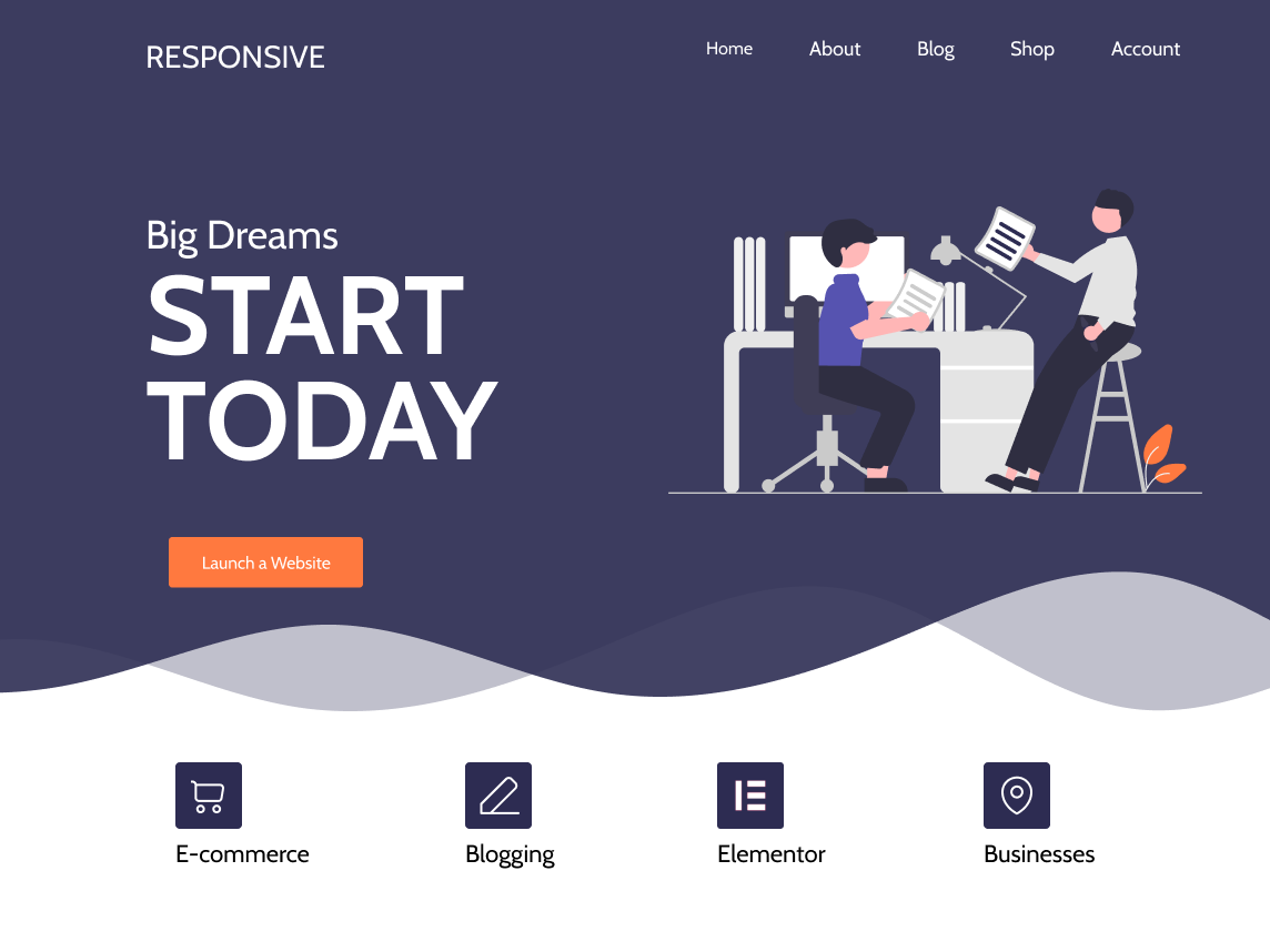 آیکن Responsive