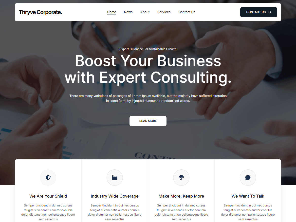 آیکن Thryve Corporate