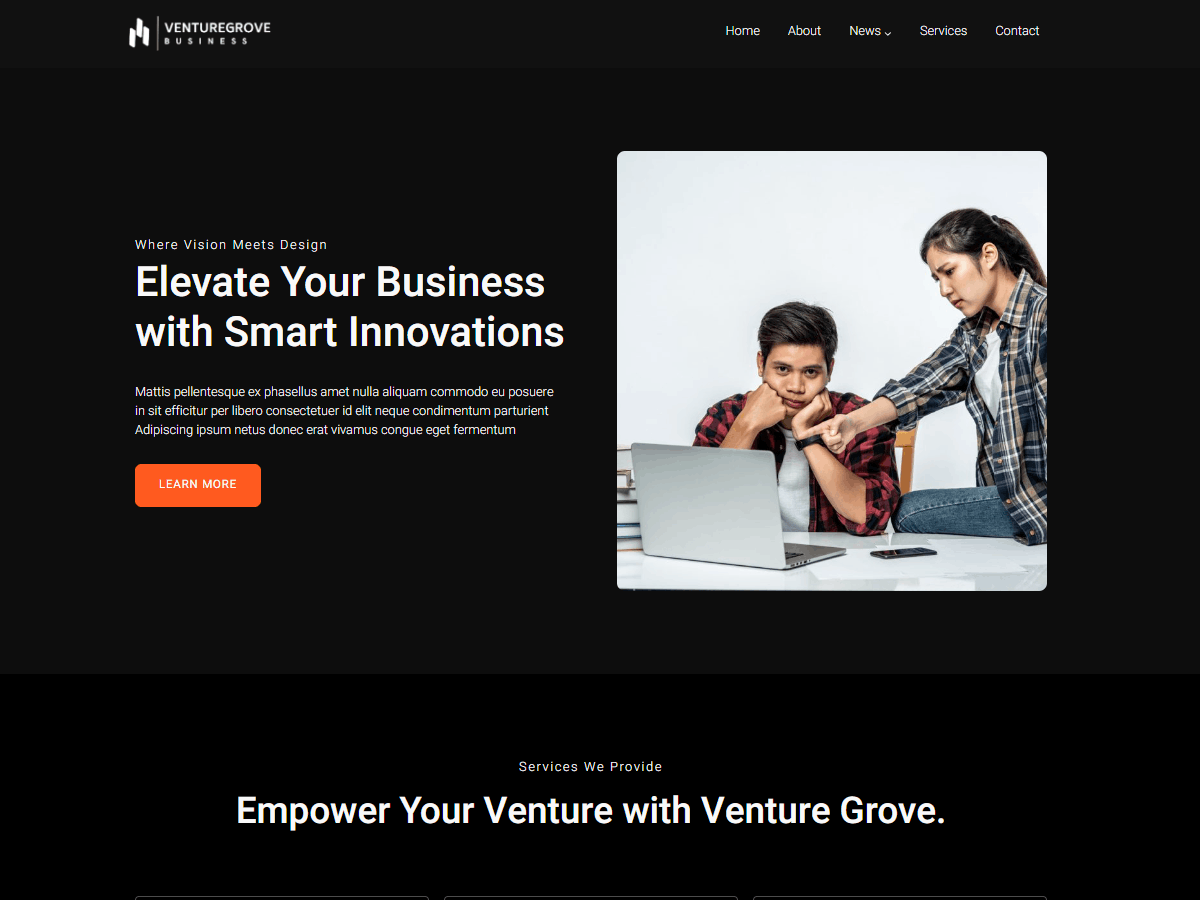 آیکن Venture Grove Dark