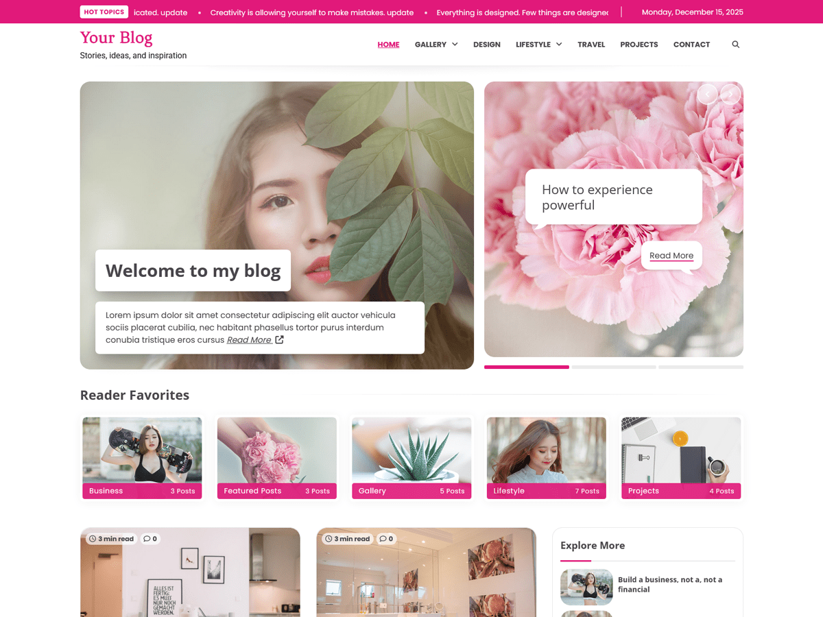 آیکن Your Blog
